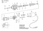 Bosch 0 601 204 041 Straight Grinders 110 V / GB Spare Parts